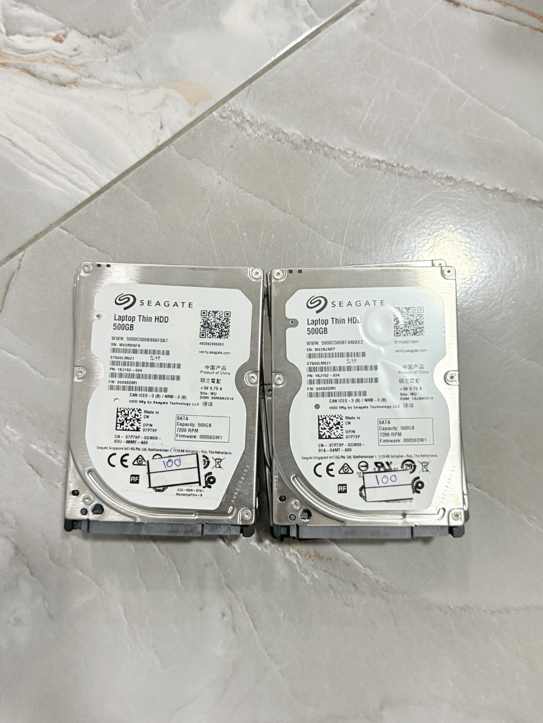 Seagate LaptopThin 500GB SATA 2.5 6Gbps 7200RPM