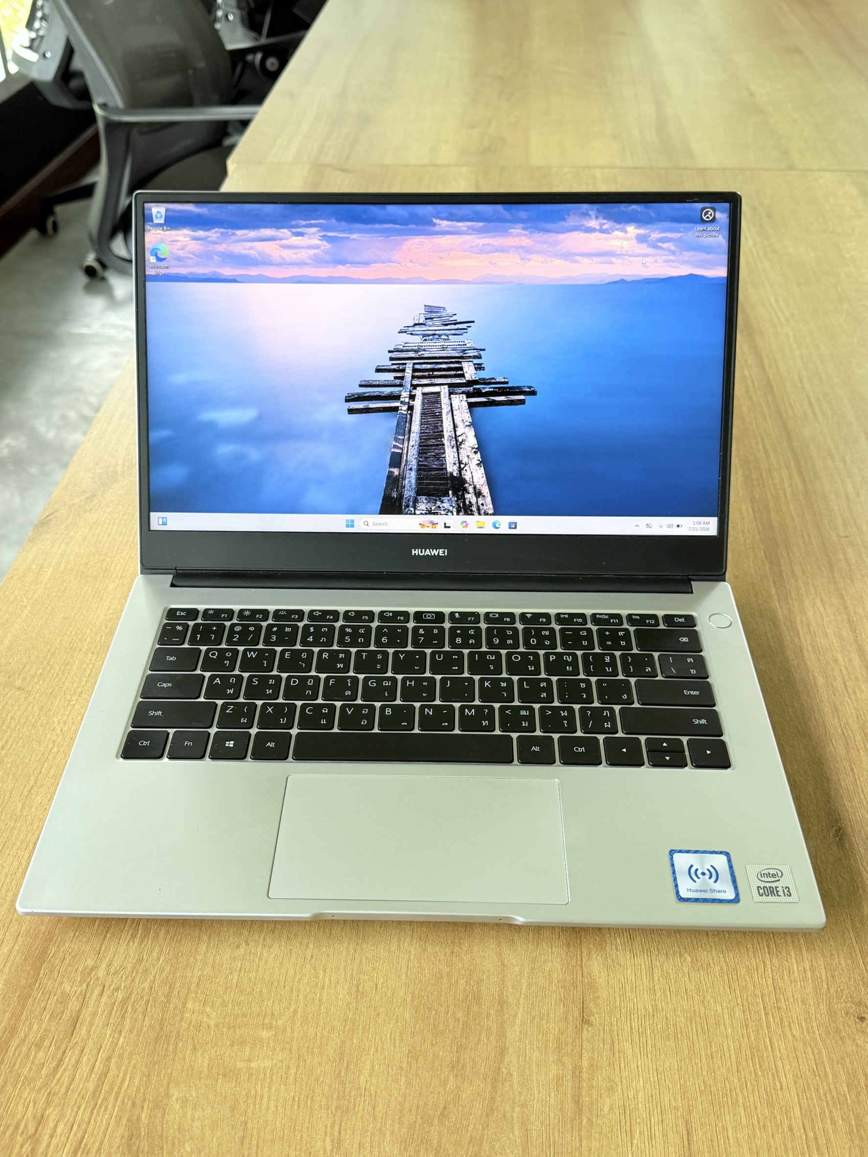 Huawei MateBook D 14 NBLB-WAX9N (i3-10110U/8GB/M.2 256GB) มือสอง