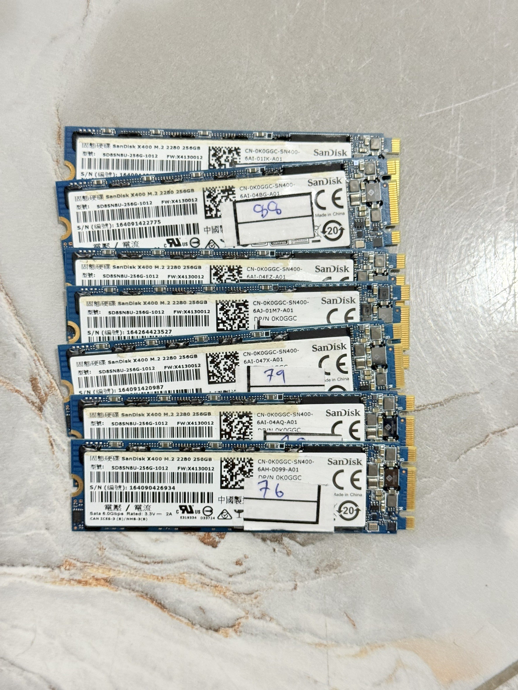 SanDisk X400 SSD 256GB M.2 SATA