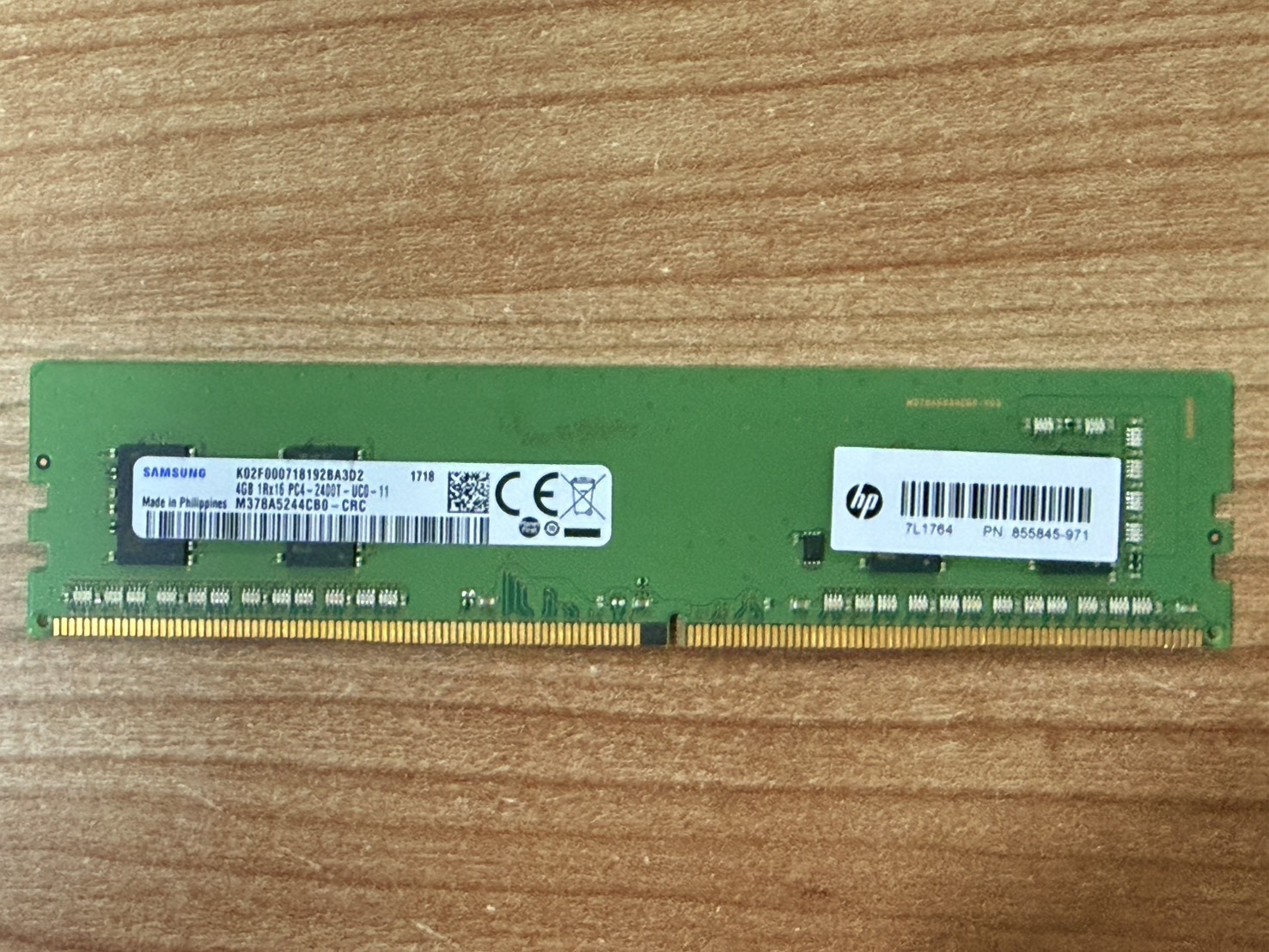 ขาย Samsung 4GB 1Rx16 PC4-2400T-UC0 รูปที่ 2