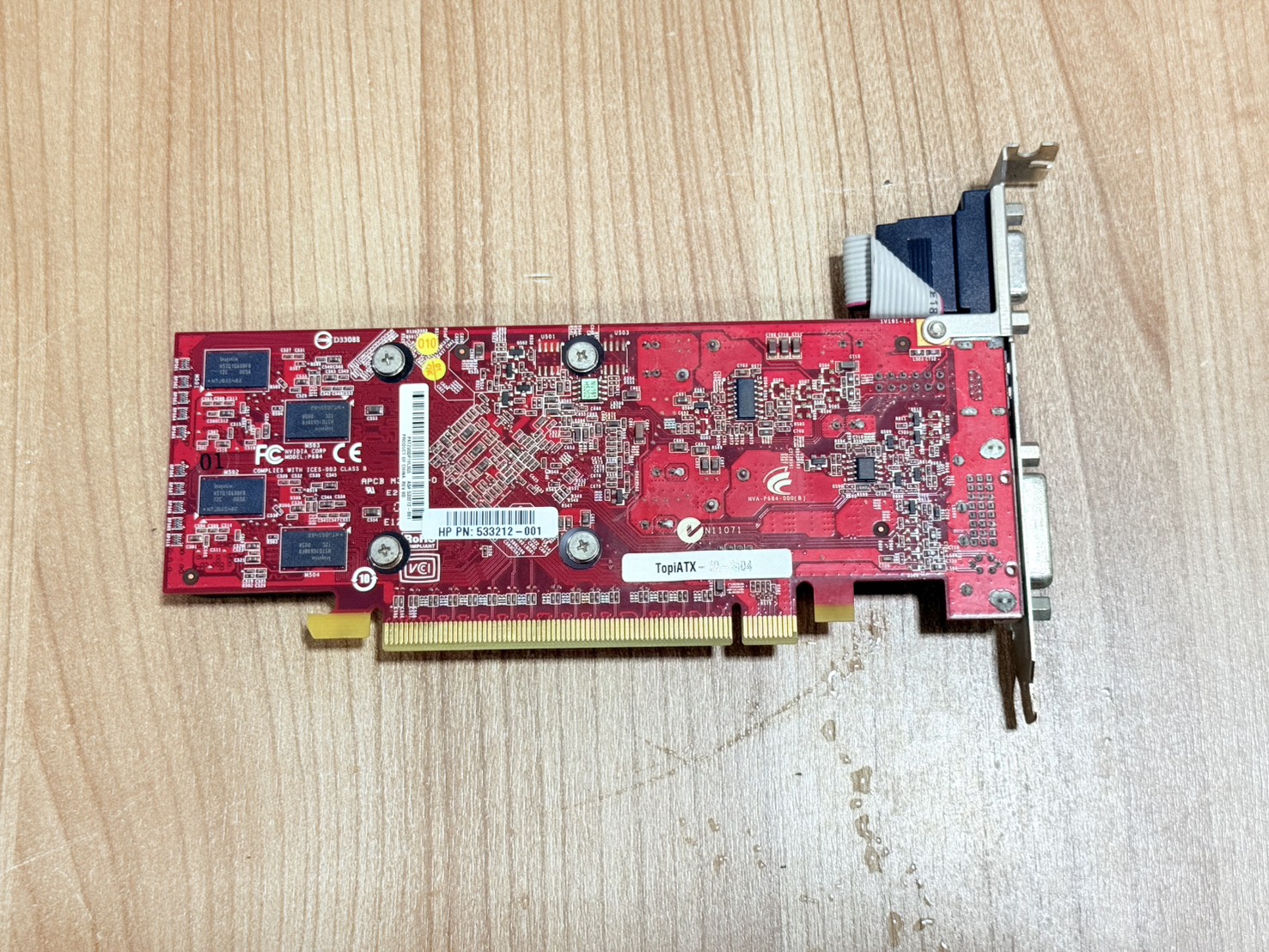 ขาย การ์ดจอ VGA (การ์ดแสดงผล) Nvidia GT220 1GB DDR3 รูปที่ 3