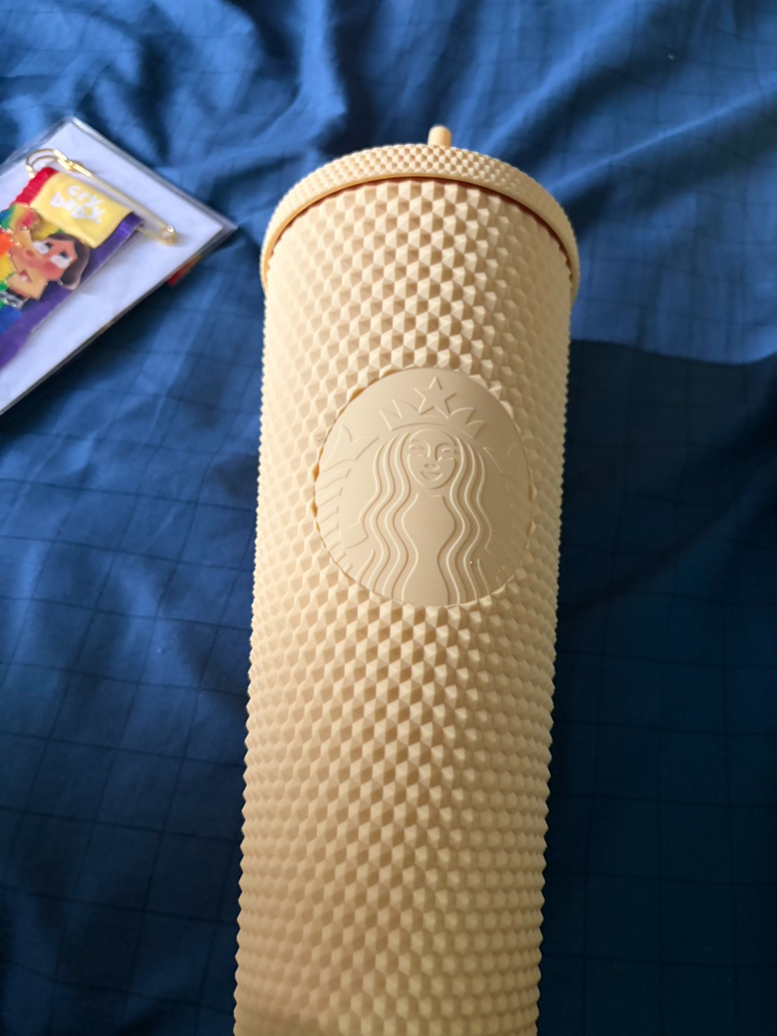 ขาย แก้วหนามสตาร์บัคส์สีเหลืองบัตเตอร์ (Starbucks Bling Butter Yellow Cold Cup) 24 ออนซ์