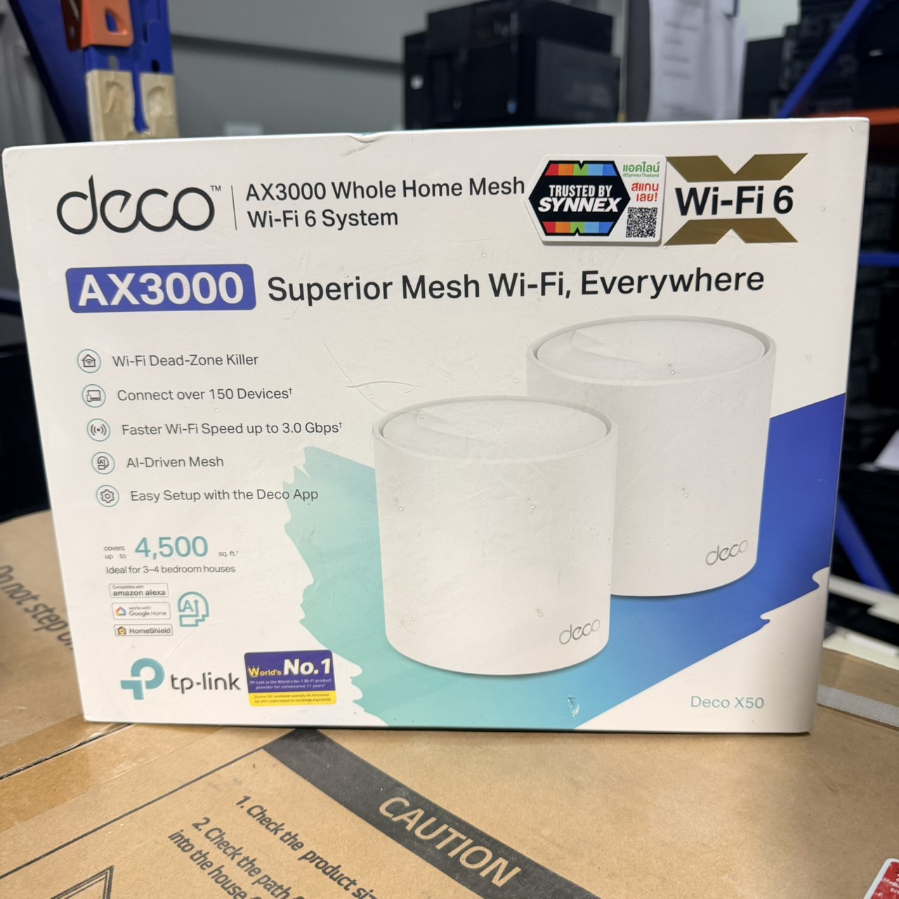 ขาย TP-Link Deco X50 (2-pack) AX3000 Whole Home Mesh WiFi 6