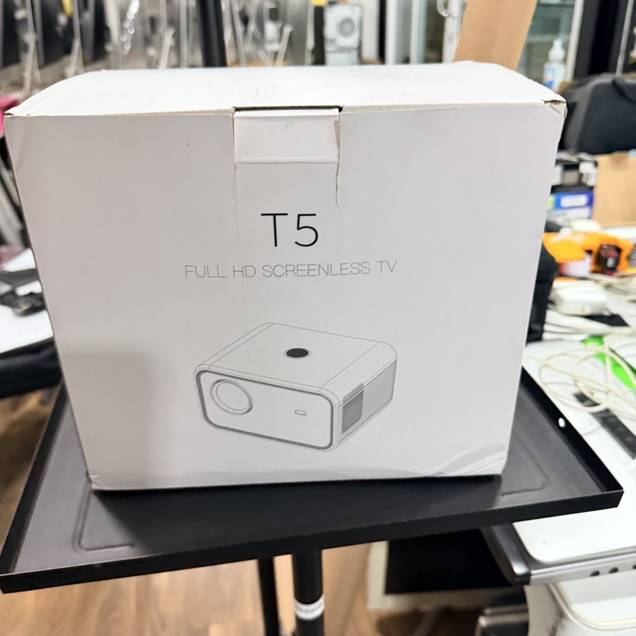 ขาย Smart Projector T5 + ขาตั้ง + Remote + กระดาน รูปที่ 3