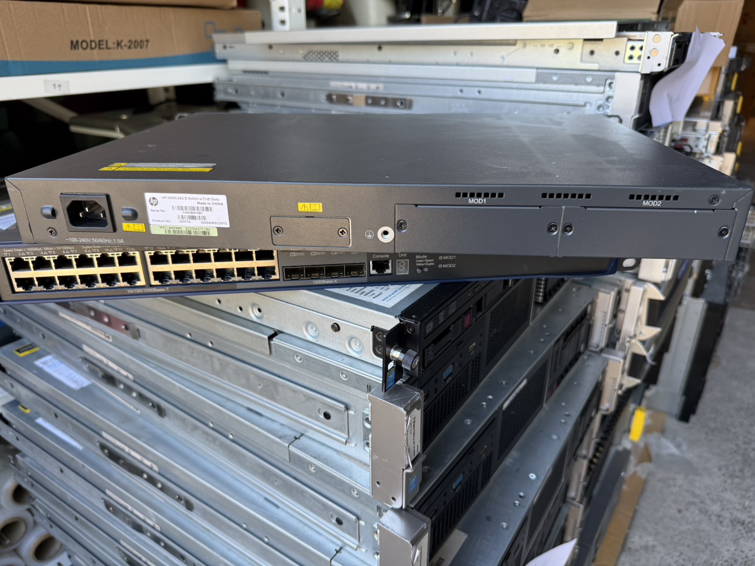 ขาย HP A5500-24G EI Switch (JD377A) รูปที่ 4