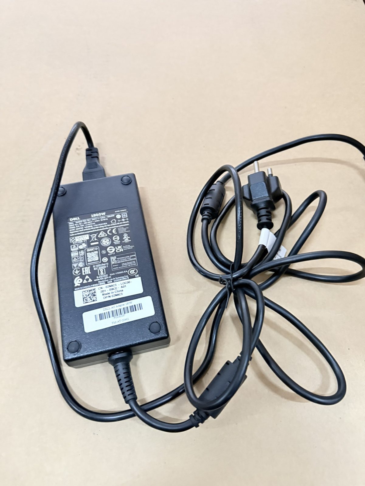 ขาย DELL AC Adapter 180W รูปที่ 2