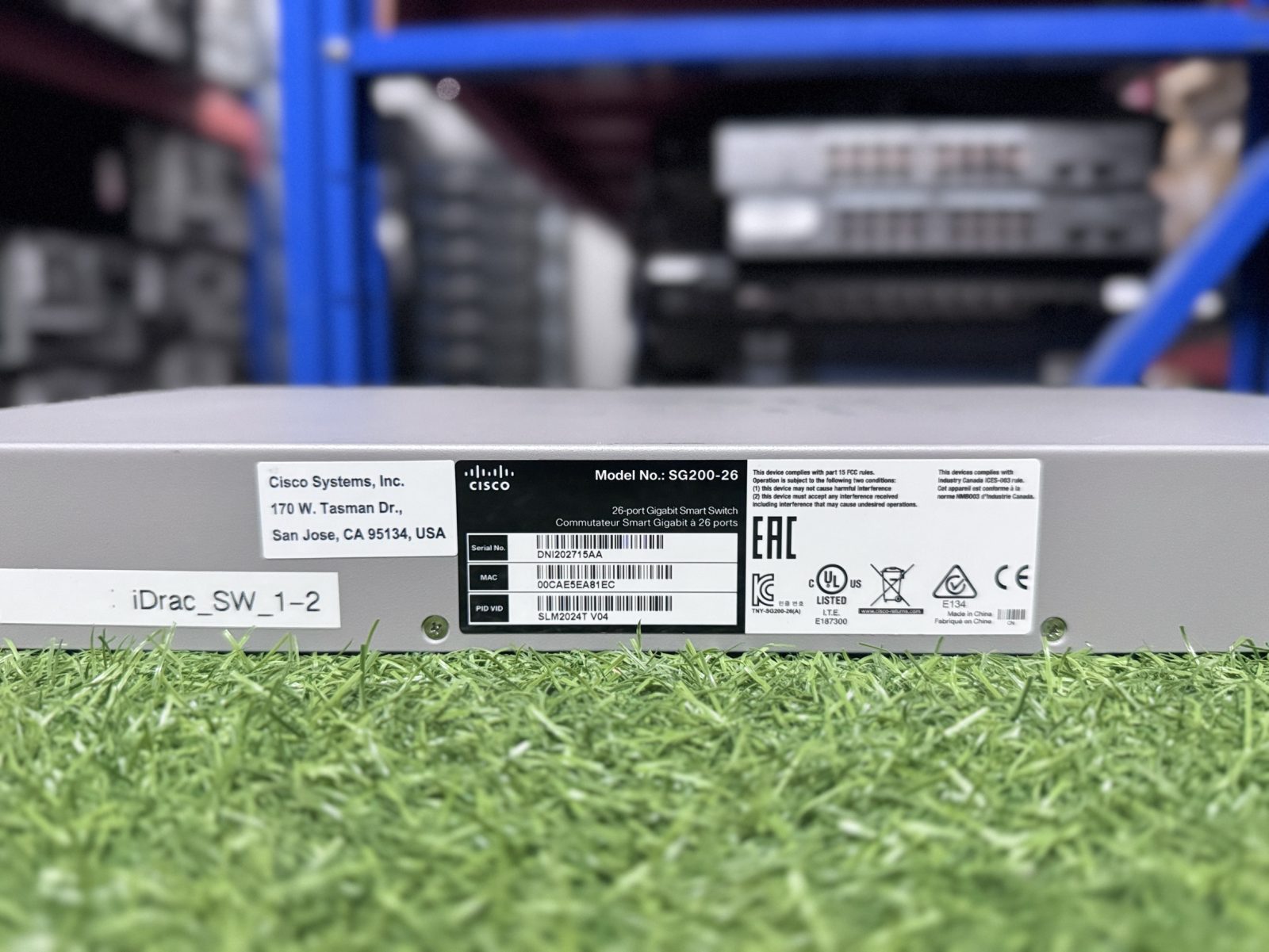 ขาย Cisco SG200-26 26 Port Gigabit Smart Switch รูปที่ 7
