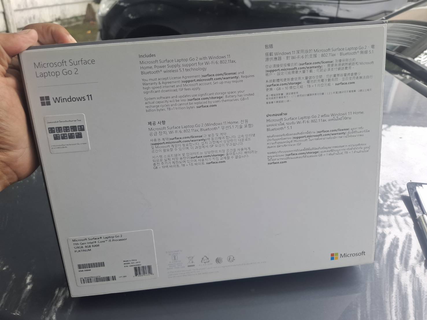 ขาย surface laptop go 2 i5 gen11th ram 8GB ssd128GB รูปที่ 14