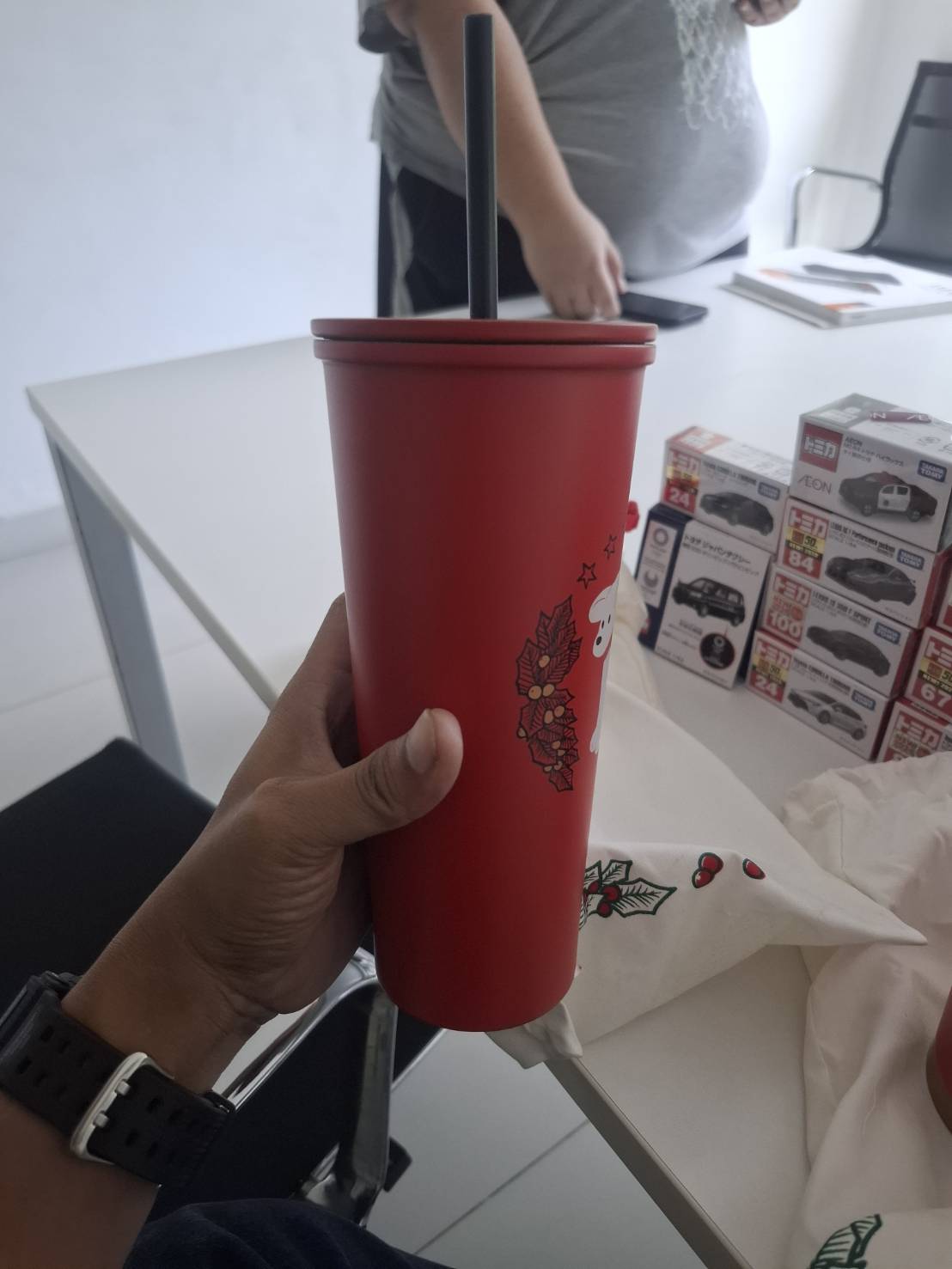 ขาย Starbucks ST-SS HOLLY DOG CC 20OZ Red Tumbler