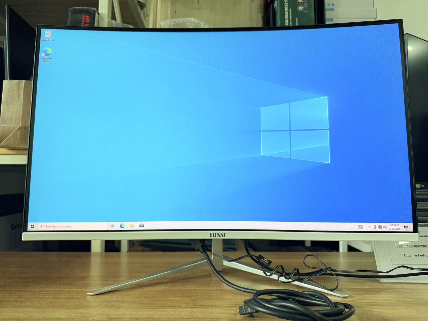 ขาย จอคอม จอ Monitor YUNSI Y270Q1 27-inch  (100Hz, FHD)+ Adapter
