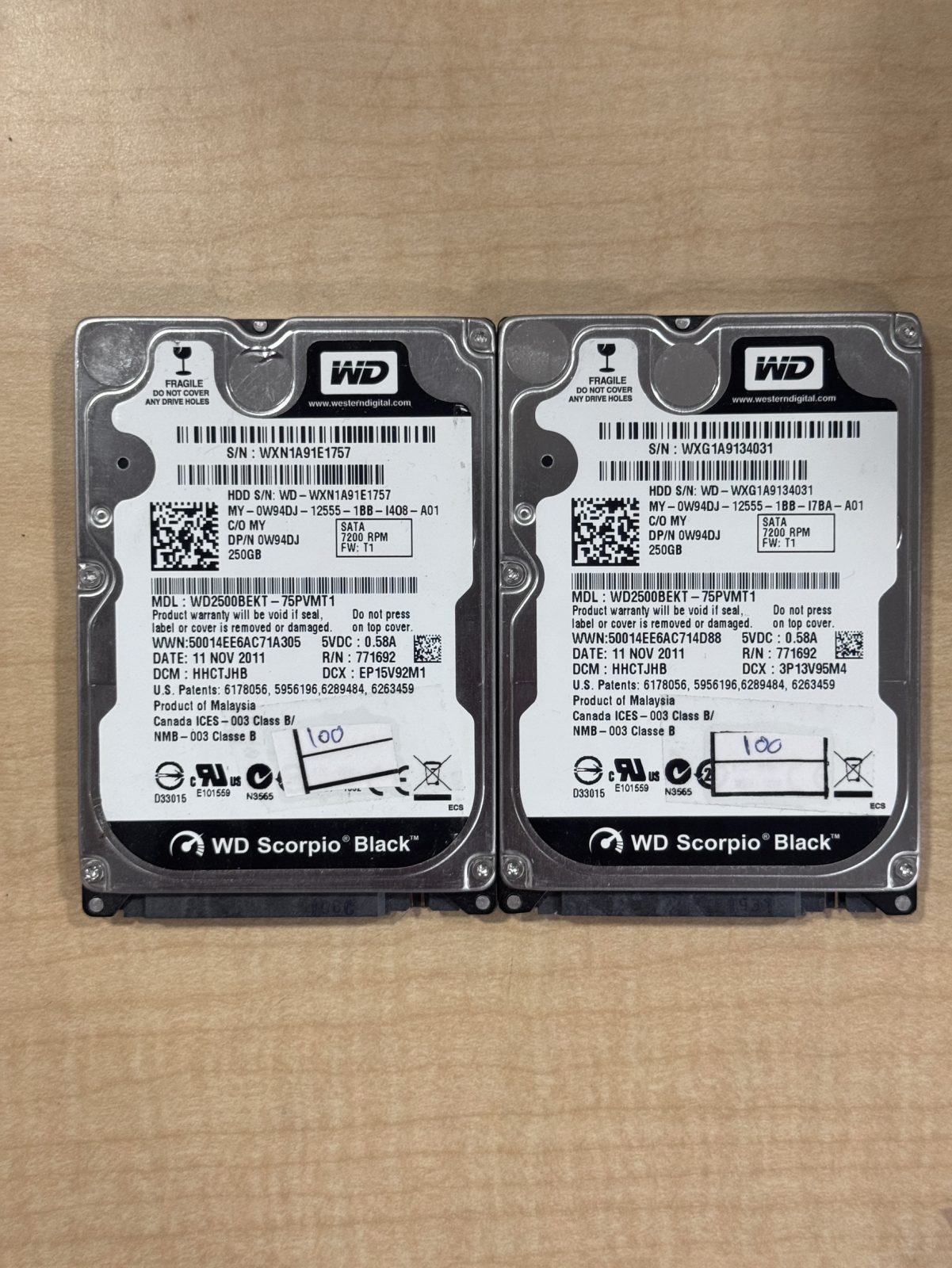 ขาย WD Black 250GB SATA 3.5 6Gbps 7200RPM"