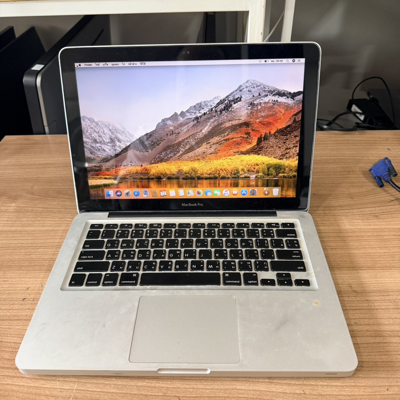 ขาย Macbook Pro 13" Late 2011(i5-2435M/4GB/SSD 256GB) *** ลำโพงไม่ติด KB ไม่ติดหลายปุ่ม