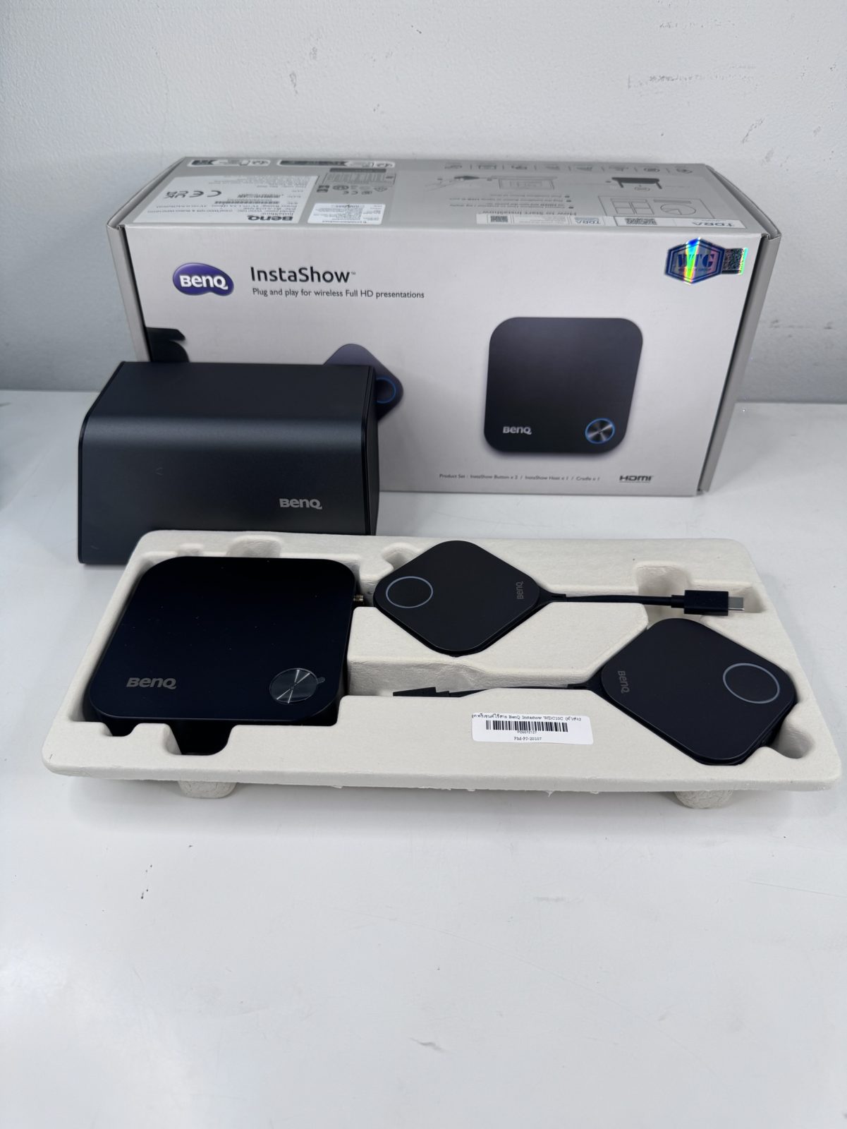 ขาย ชุดพรีเซนต์ไร้สาย BenQ Instashow WDC10C (ตัวส่ง2 ตัวรับ1)