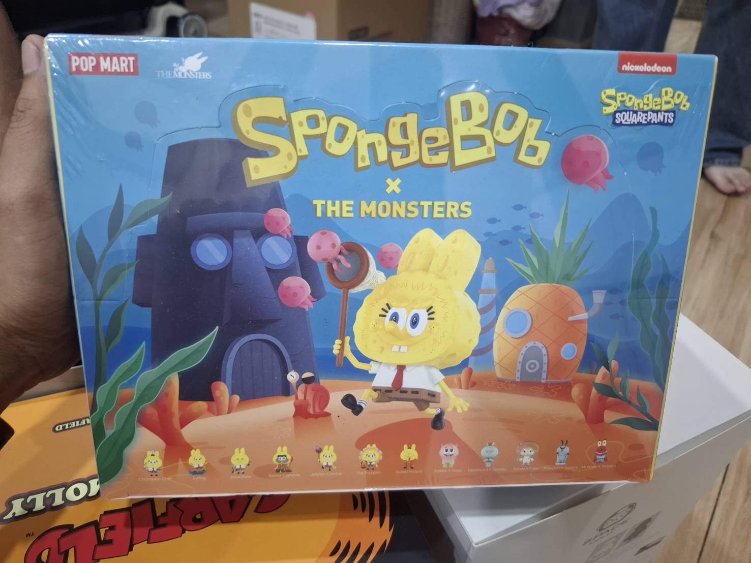 ขาย POP MART The Monsters × SpongeBob Series (แบบยกกล่อง)