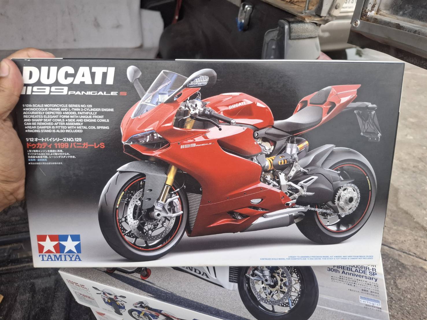 ขาย Tamiya หมายเลข 14129 Ducati 1199 Panigale S ขนาด 1/12