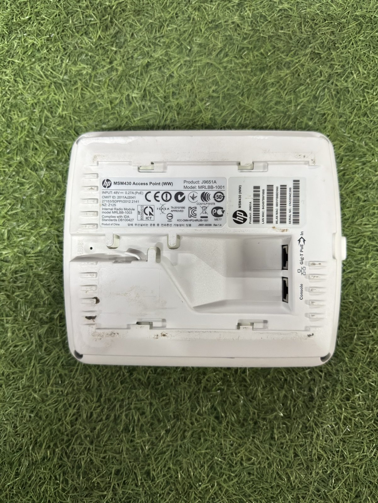 ขาย HP MSM430 Access Point (MRLBB-1001)**ไม่มีอแดปเตอร์ รูปที่ 3