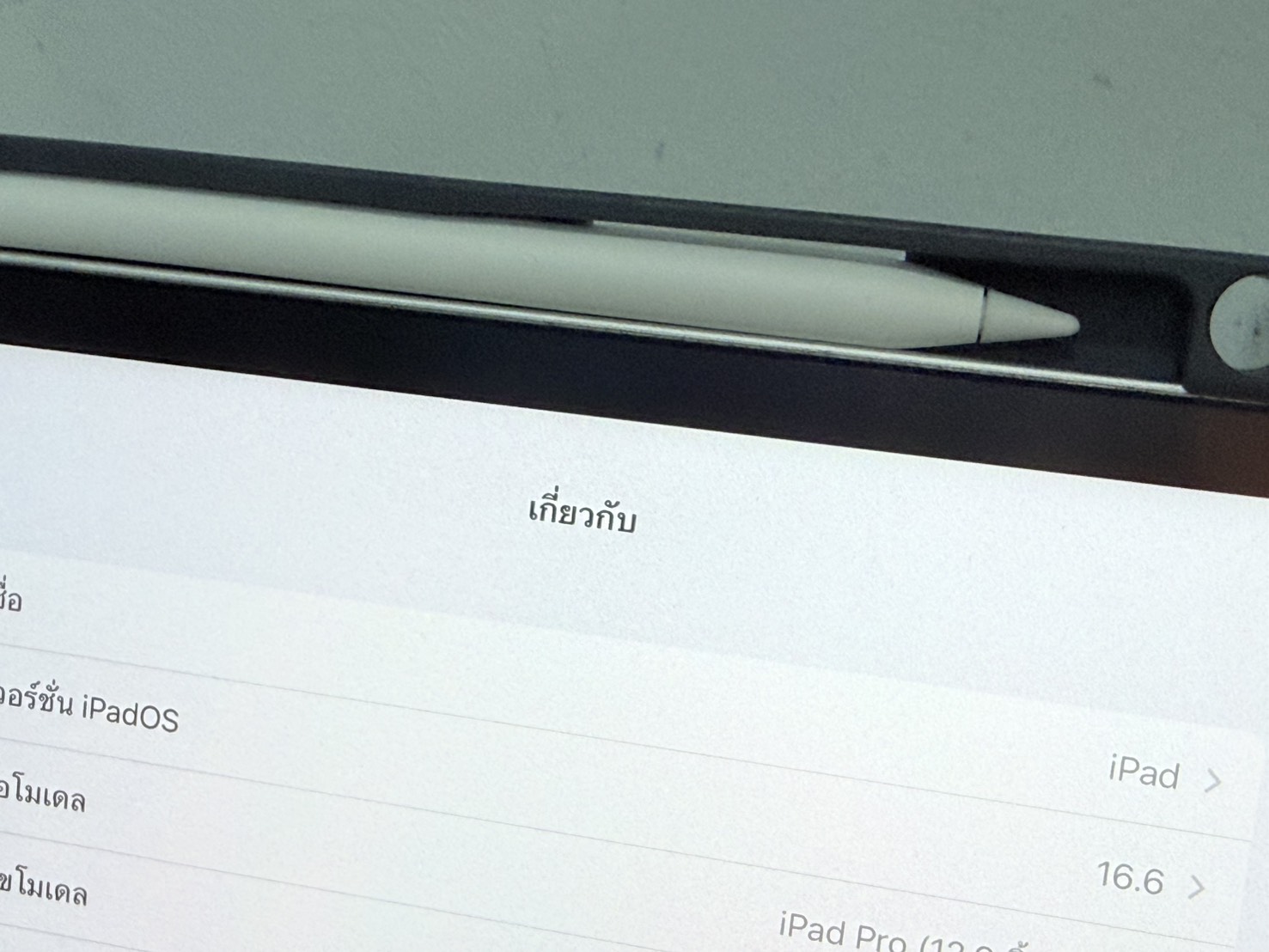 ขาย Apple iPad Pro 12.9" Gen6 512GB Wifi+Pen รูปที่ 3