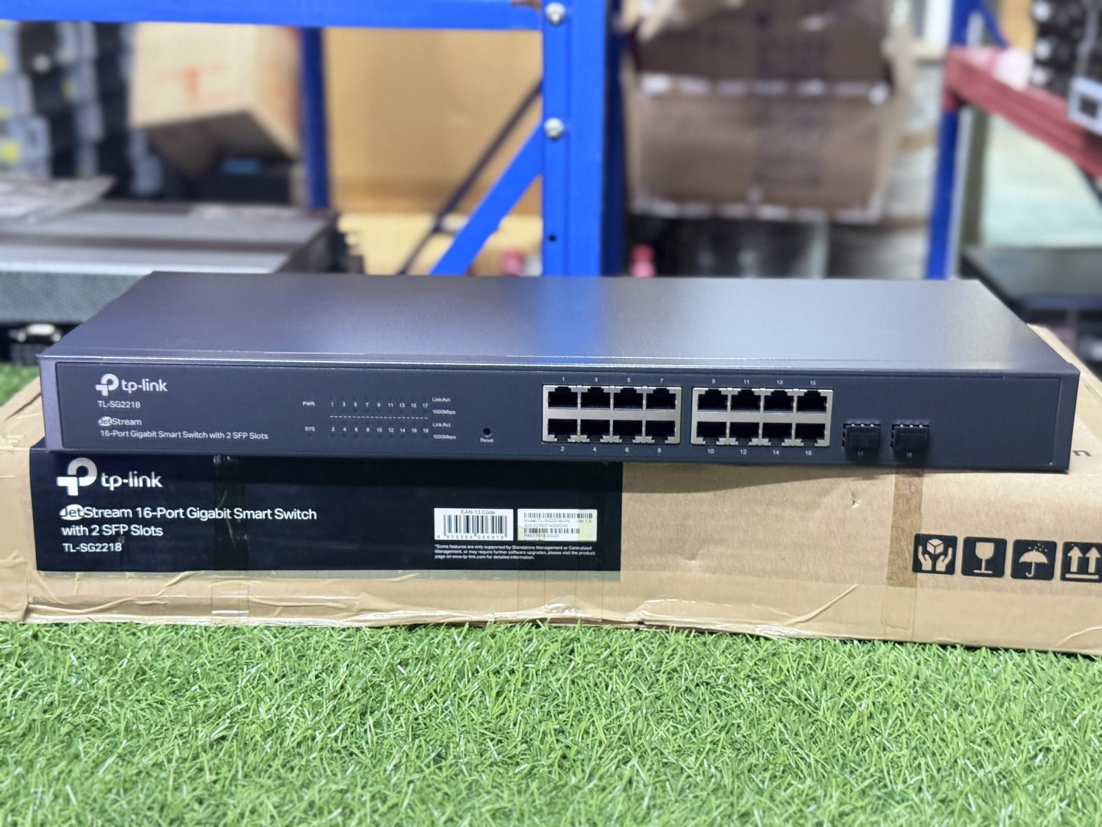ขาย TP-Link JetStream TL-SG2218 16-Port Gigabit Smart 2SFP Slot
