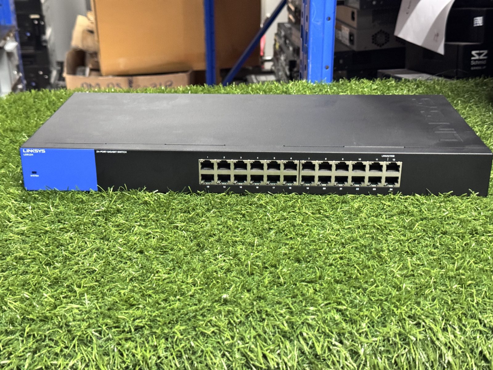 ขาย Linksys LGS124 24 Port Gigabit Switch