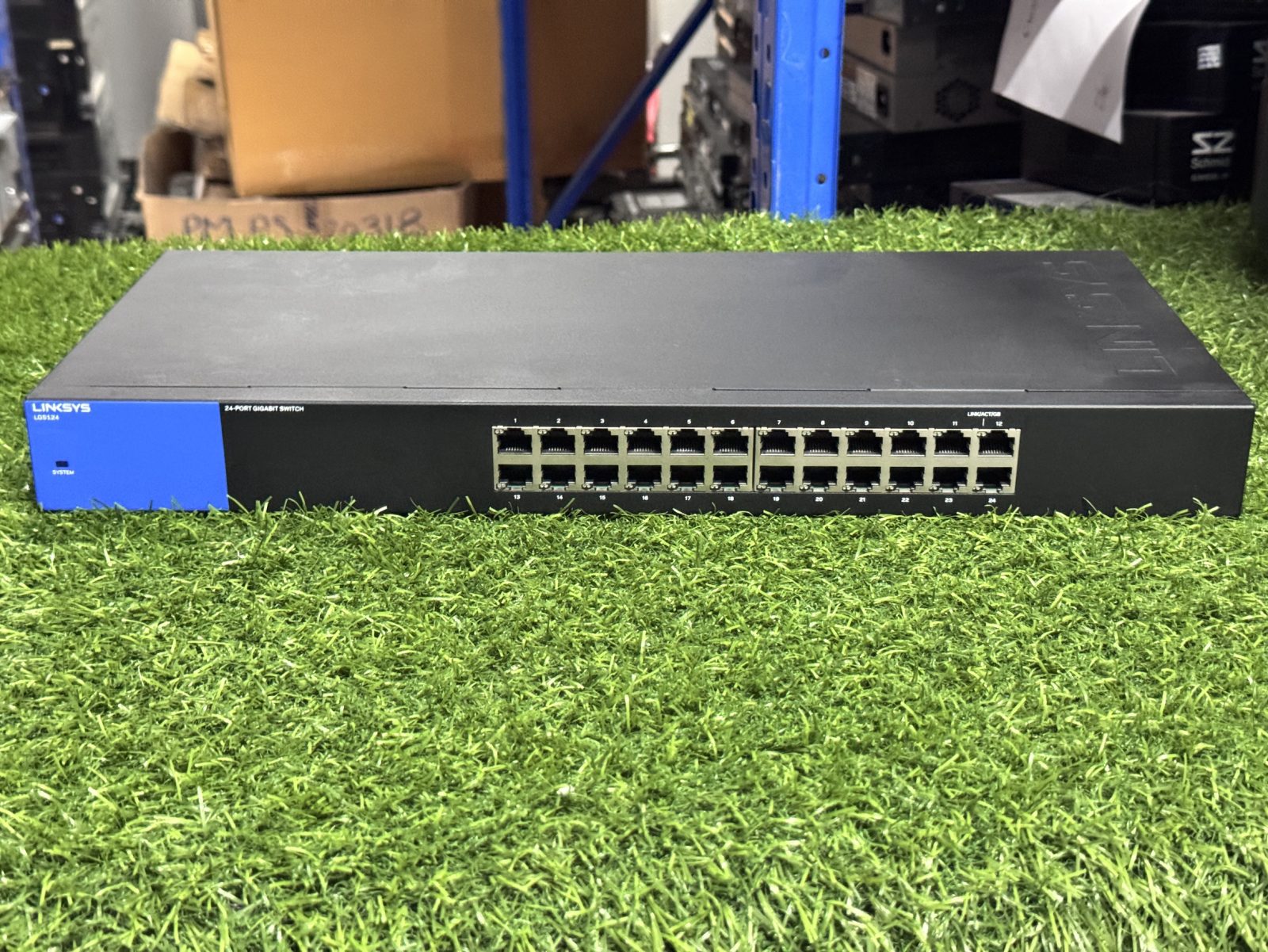 ขาย Linksys LGS124 24 Port Gigabit Switch รูปที่ 2