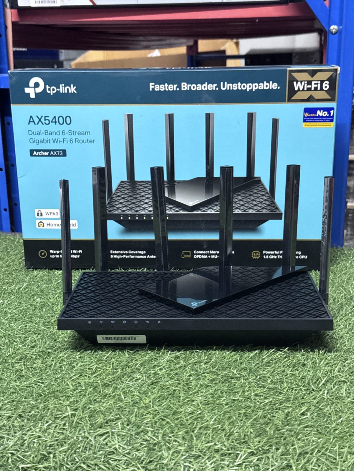 ขาย TP-Link AX5400 Dual-Band 6-Stream Gigabit Wi-fi 6 Router + Adapter