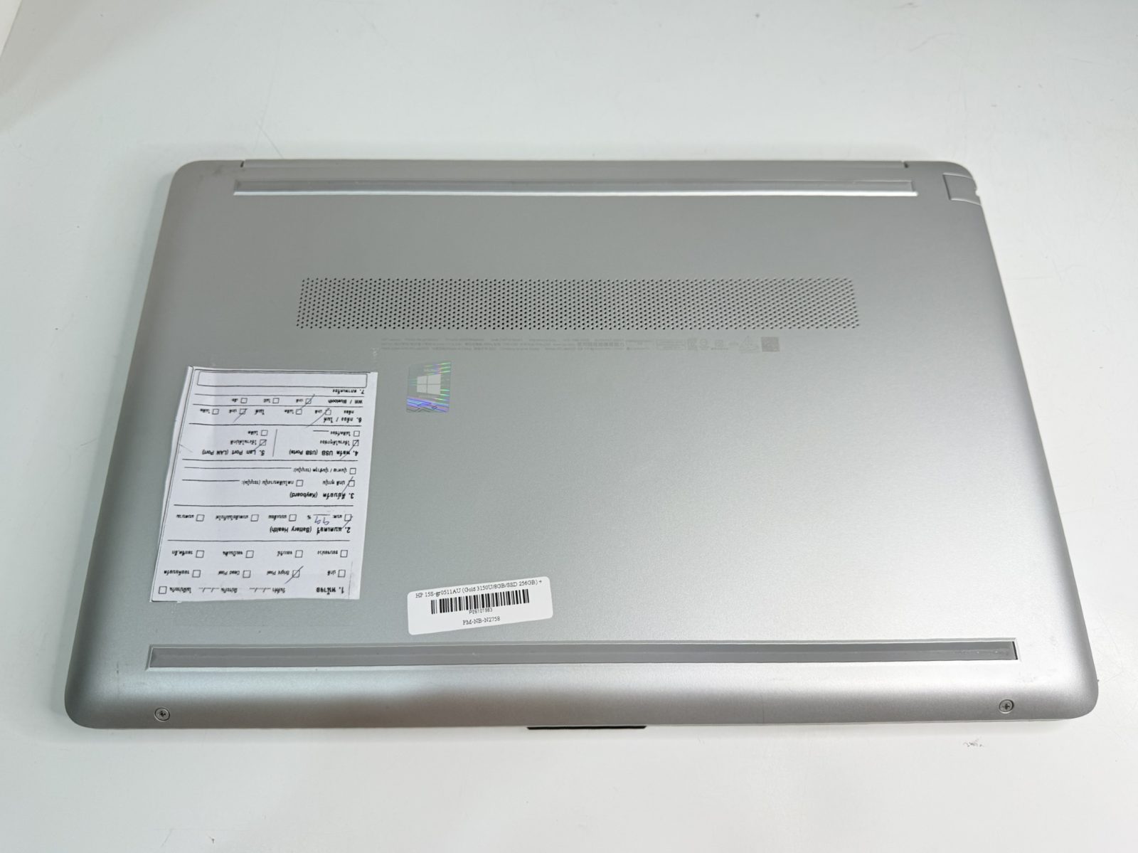 ขาย HP 15S-gr0511AU (Gold 3150U/8GB/SSD 256GB) + Adapter รูปที่ 4