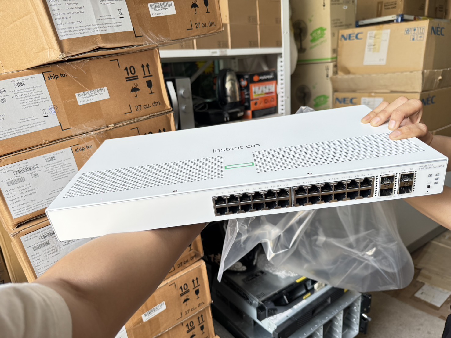ขาย (JL682A) Switch “Aruba” Instant On 1930 24G/4SFP+
