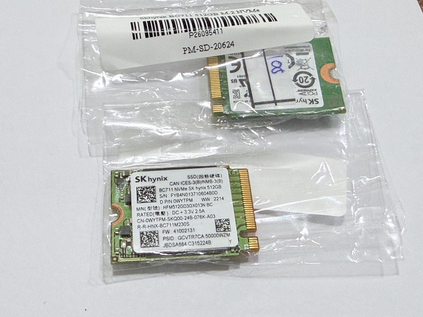 ขาย Skhynix BC711 512GB M.2 NVMe