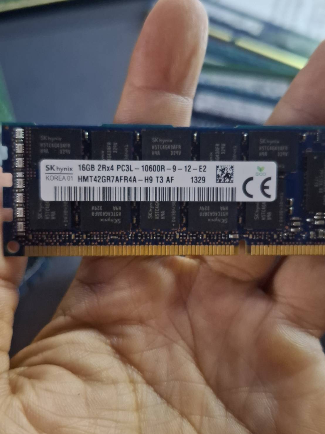 ขาย SK hynix Ram server ddr3 16GB 10600R