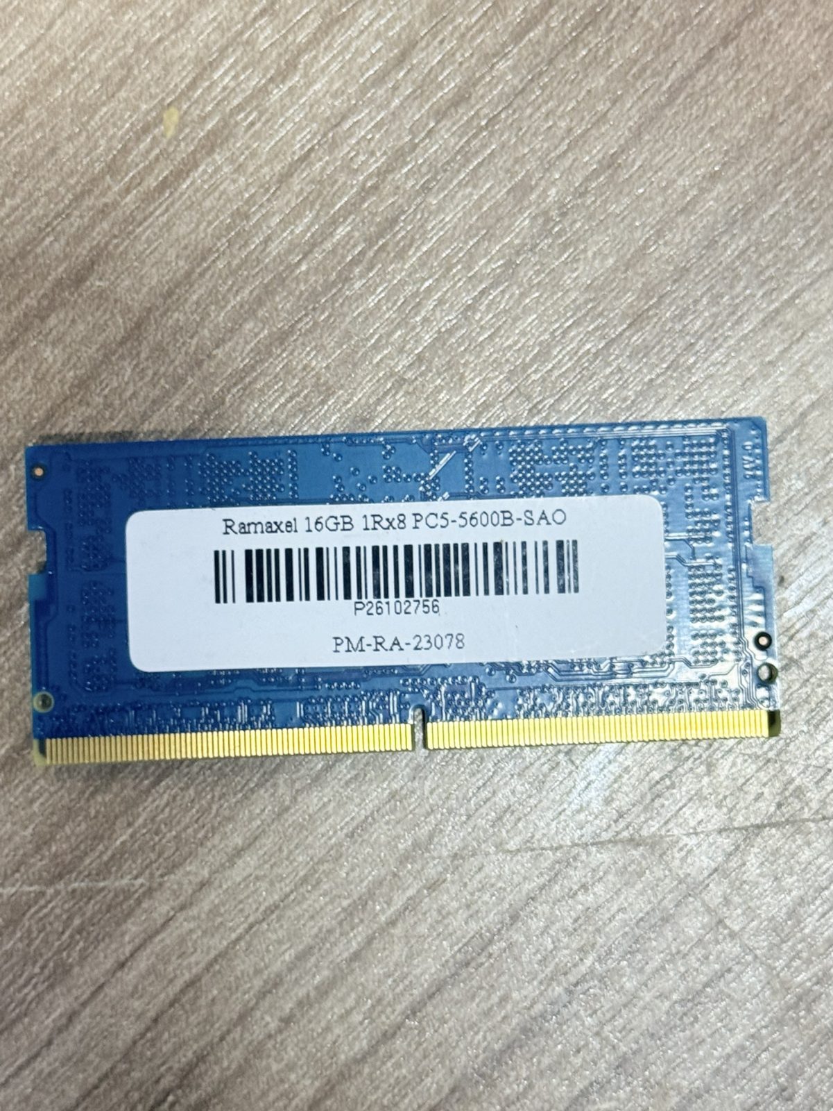 ขาย Ramaxel 16GB 1Rx8 PC5-5600B-SAO รูปที่ 3