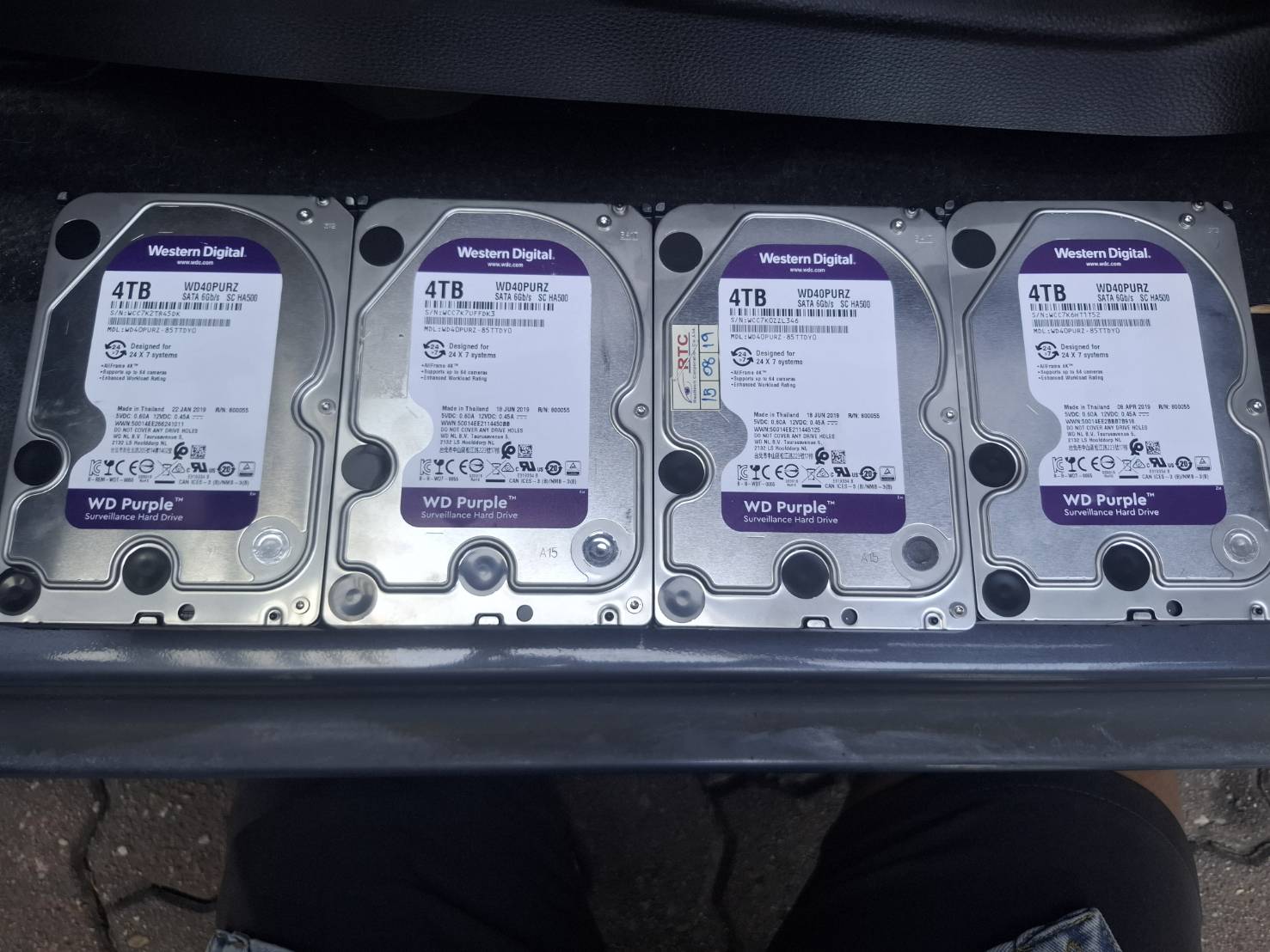 ขาย harddisk wd purple 4TB