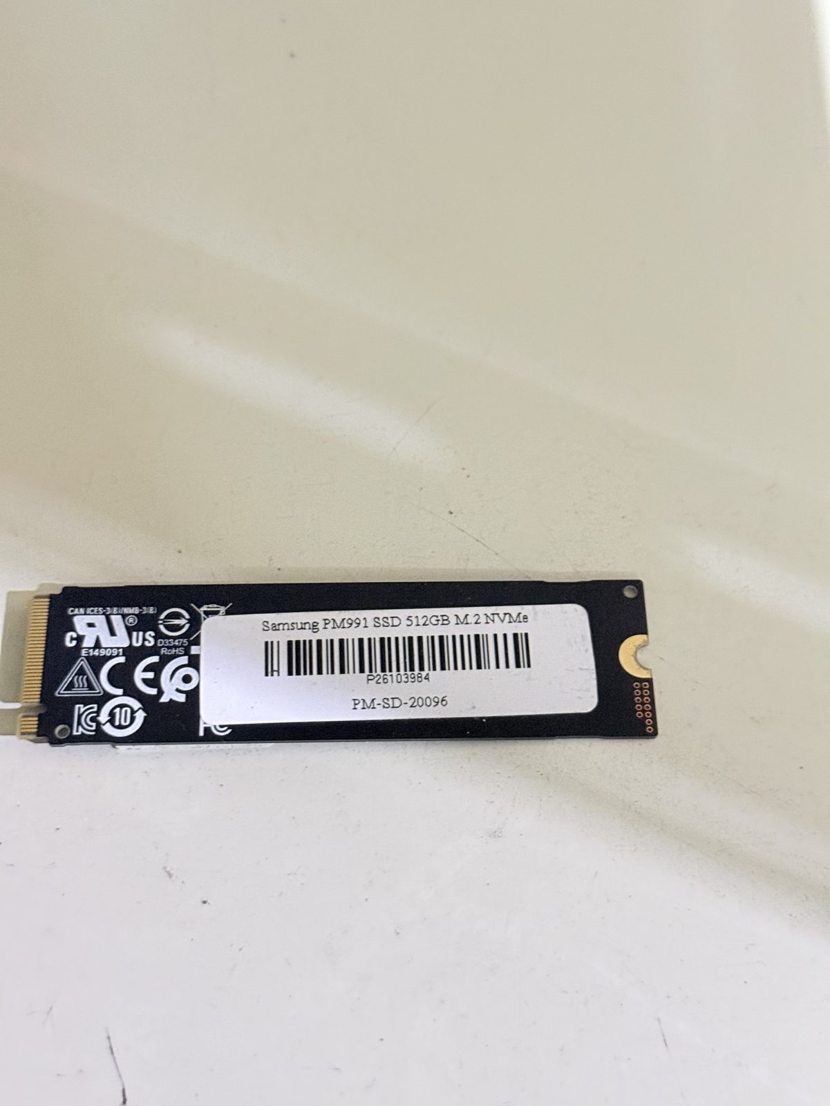 ขาย Samsung PM991 SSD 512GB M.2 NVMe รูปที่ 2