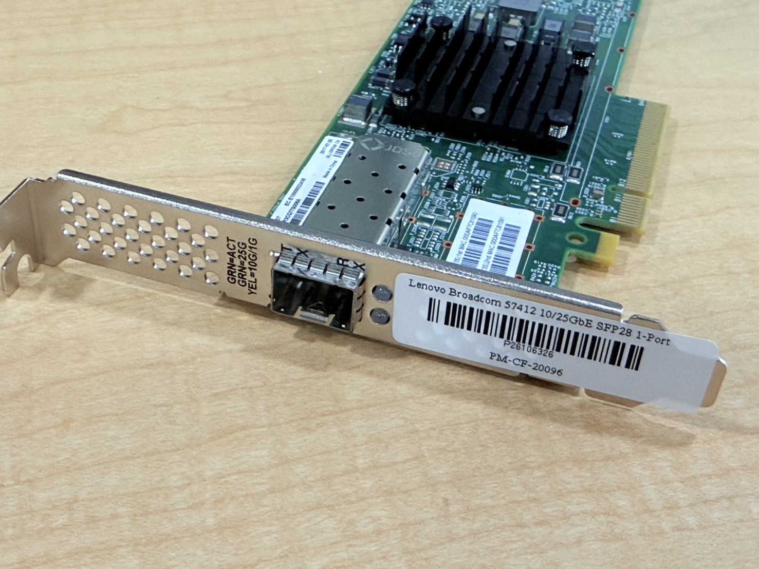 ขาย Lenovo Broadcom 57412 10/25GbE SFP28 1-Port รูปที่ 3